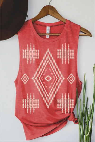 Tribal Aztec Tank Top
