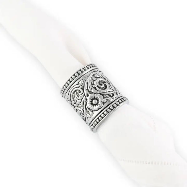 Arthur Court Concho Pattern Napkin Rings