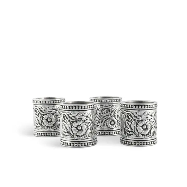 Arthur Court Concho Pattern Napkin Rings