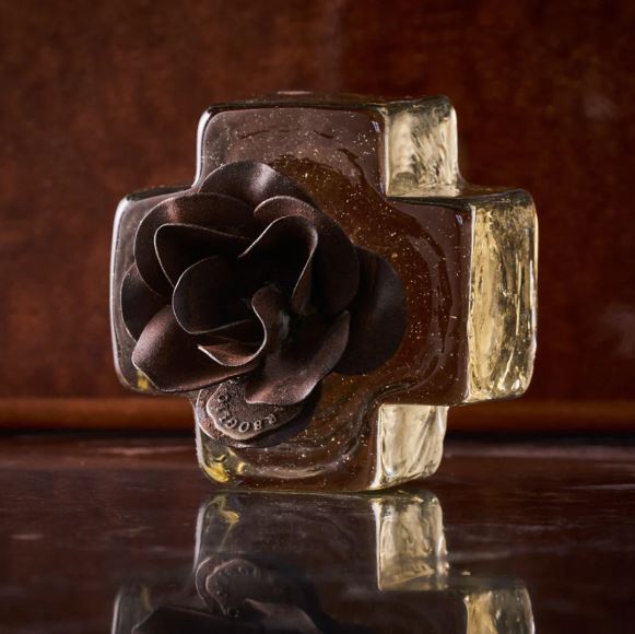 Jan Barboglio Rosa Cross Hand Cast Gift
