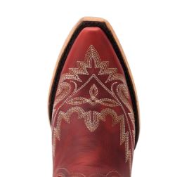 Lexington Bootie in Smoldering Ruby