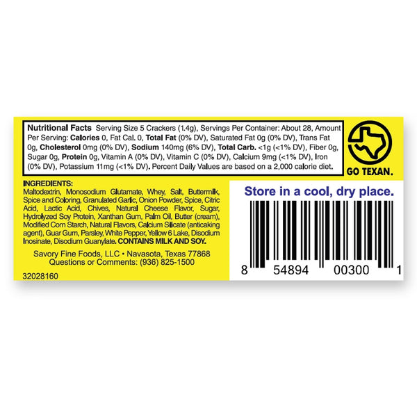 Savory Fine Foods Original Seasonings Cracker Mix