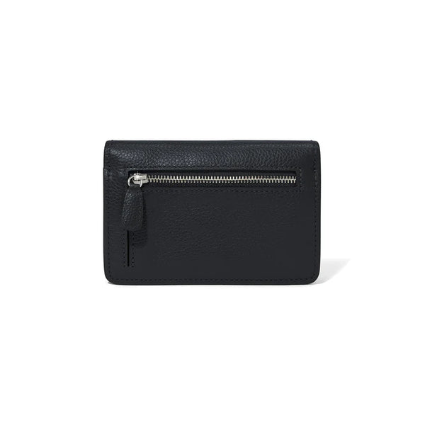 Brighton Black/Brown Shelby Medium Wallet