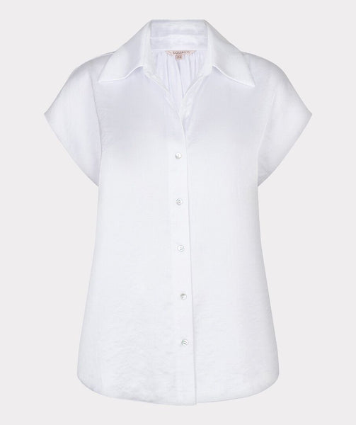 Esqualo Sateen Sleeveless Blouse