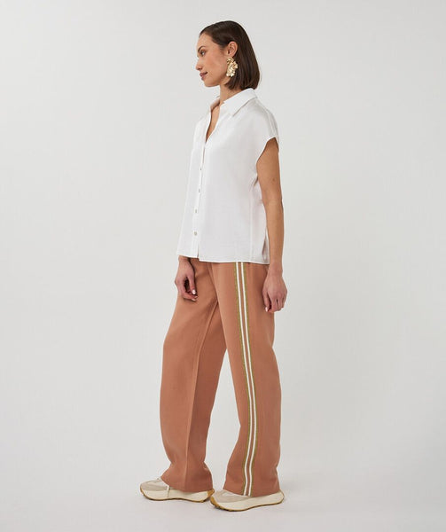 Esqualo Sateen Sleeveless Blouse