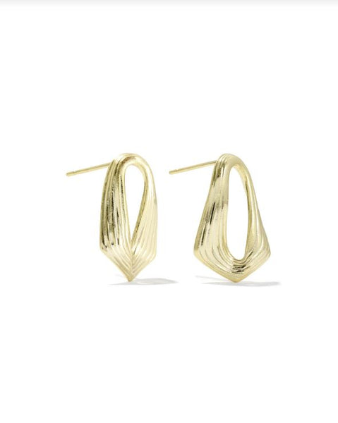 Kendra Scott Kira Stud Earrings in Gold Metal