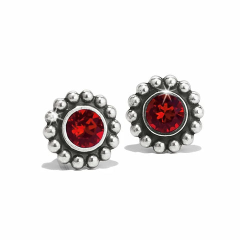 Brighton Twinkle Ruby Mini Post Earring