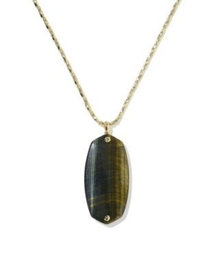 Danielle Riveted Long Pendant Necklace