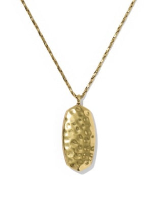 Danielle Riveted Long Pendant Necklace