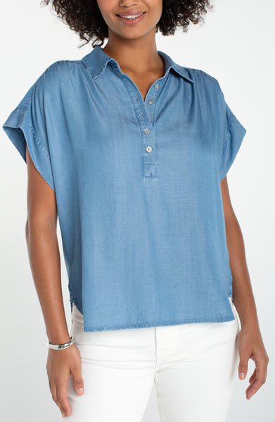 Popover Collared Shirt