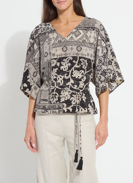 Ipanema Printed Dolman Sleeve Top