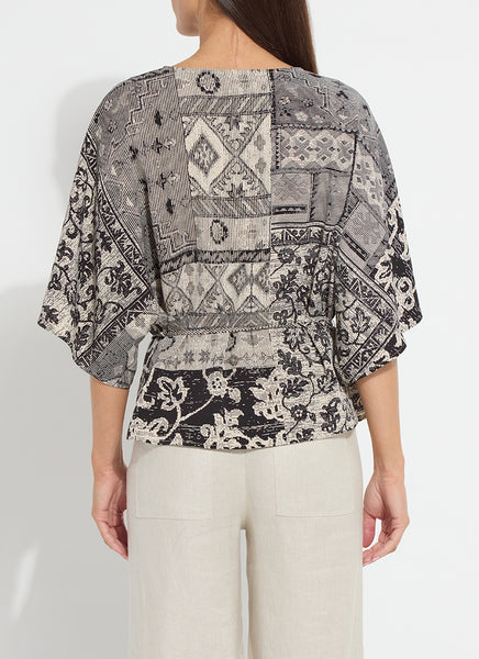Ipanema Printed Dolman Sleeve Top