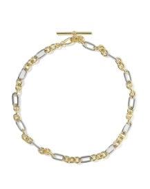 Embry Link Chain Necklace in Mixed Metals