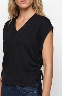 V-Neck Doman Popover Blouse