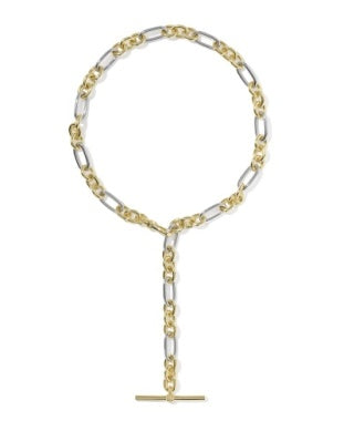 Embry Link Chain Necklace in Mixed Metals