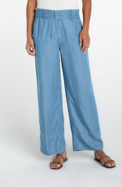 Cinch Waist Pull On Pants