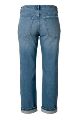 Sloan Slouchy Girlfriend Cuffed Jeans