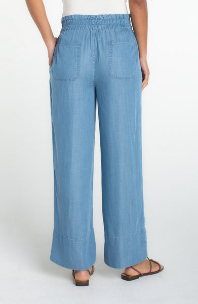 Cinch Waist Pull On Pants
