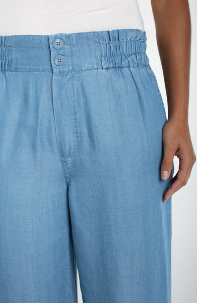 Cinch Waist Pull On Pants