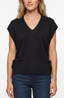 V-Neck Doman Popover Blouse