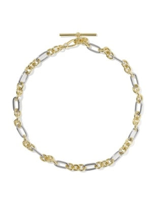Embry Link Chain Necklace in Mixed Metals