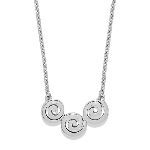 Brighton Vertigo Spiral Trio Necklace