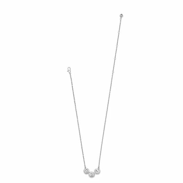 Brighton Vertigo Spiral Trio Necklace