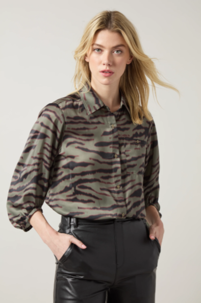 Victorian Flowy Balloon Sleeve Shirt