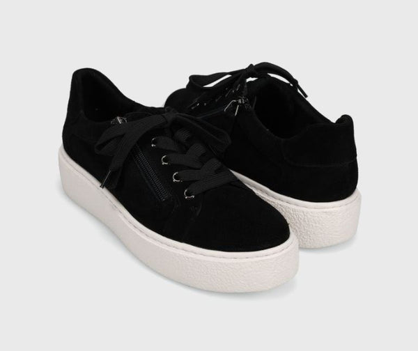 Yohana in Black Suede