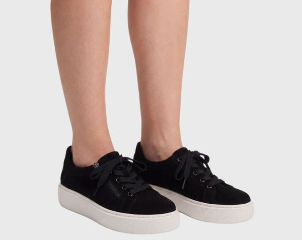 Yohana in Black Suede