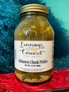 Habanero Chunk Pickles