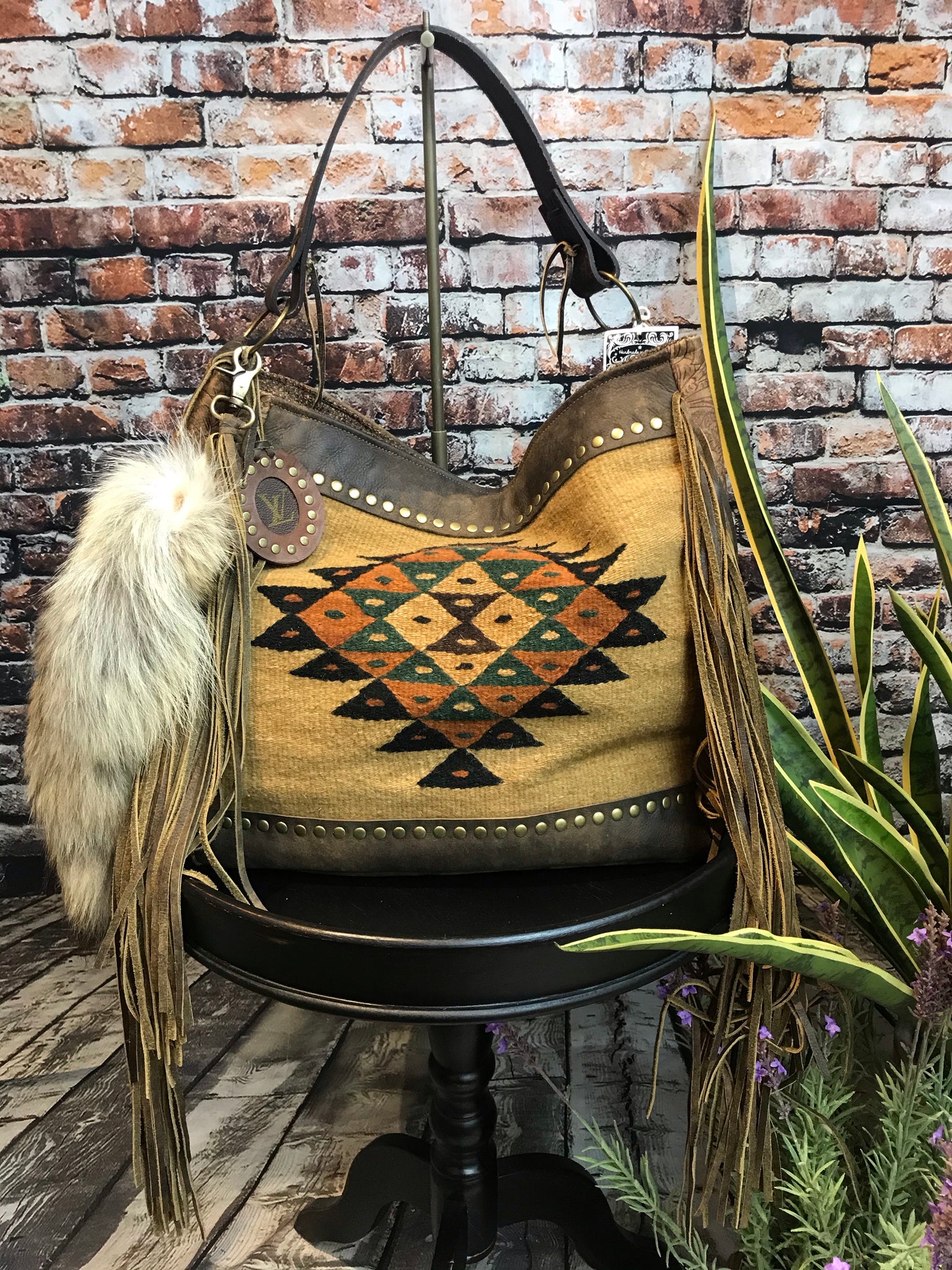 Turquoise Mesa Keep It Gypsy LV Accent Leather Backpack – Flint Gypsies