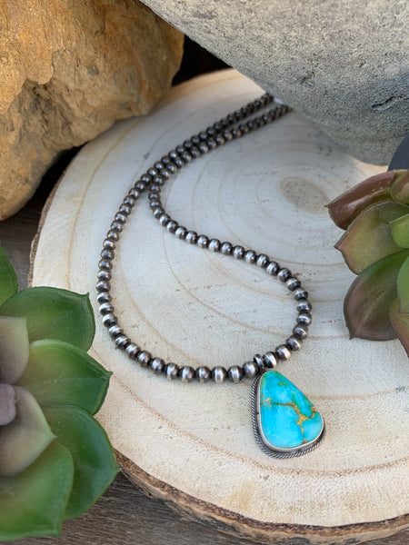 Royston Pendant 5MM Necklace
