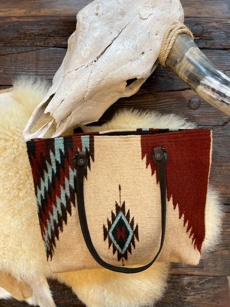 Turquoise + Ruby Tote
